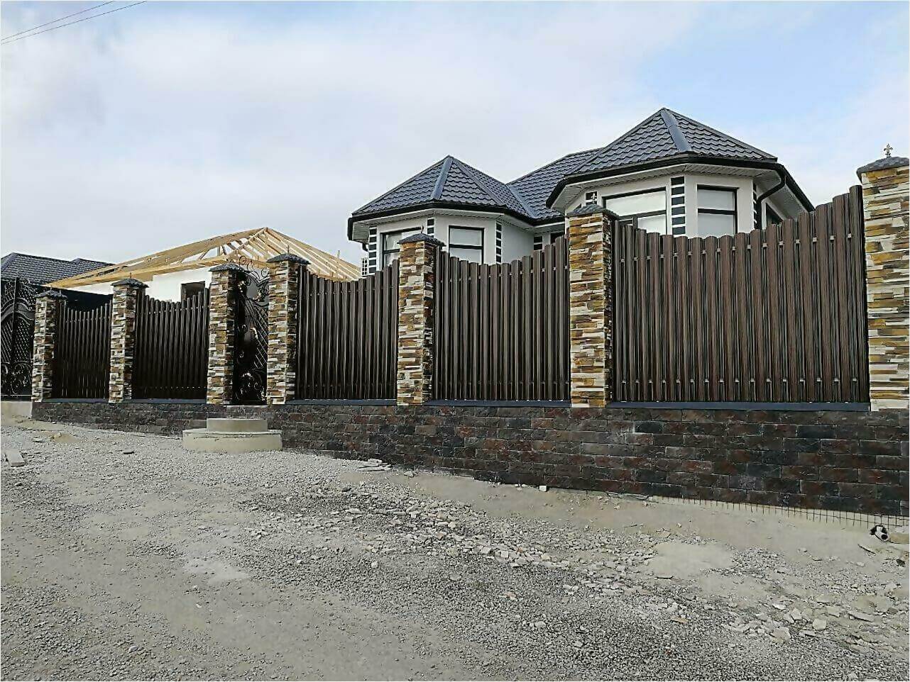 забор из штакетника 110м фото3 в Самаре