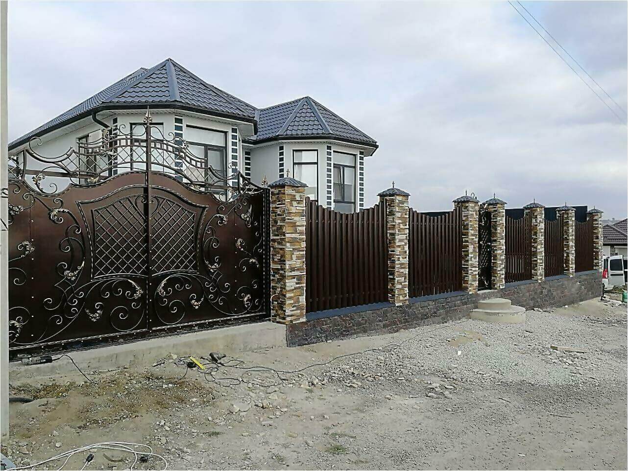 забор из штакетника 110м фото4 в Самаре