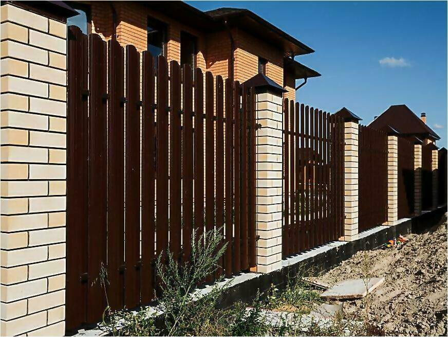 забор из штакетника 115м фото1 в Самаре