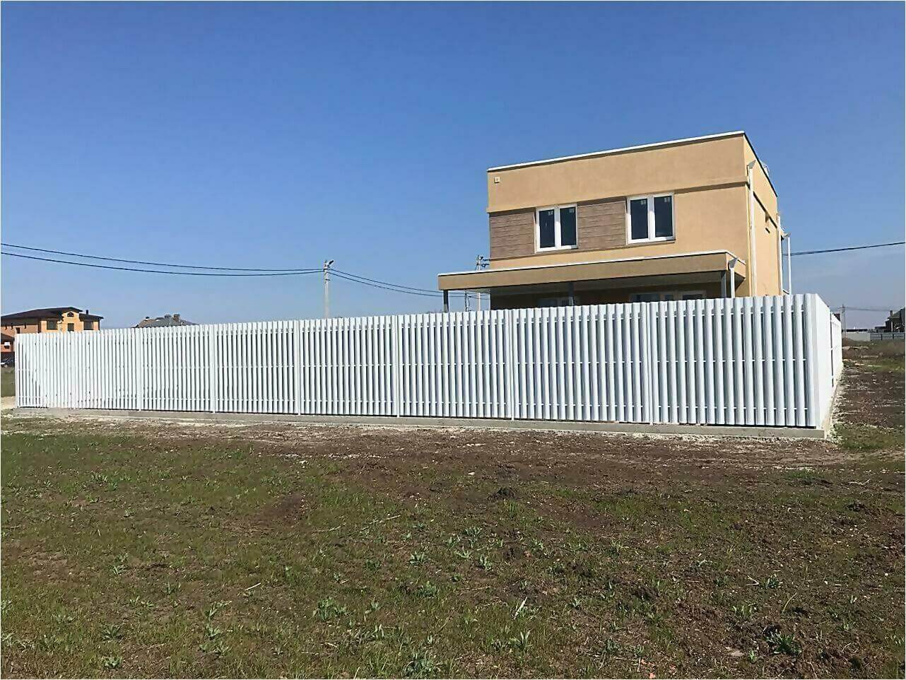 забор из штакетника 95м фото4 в Самаре