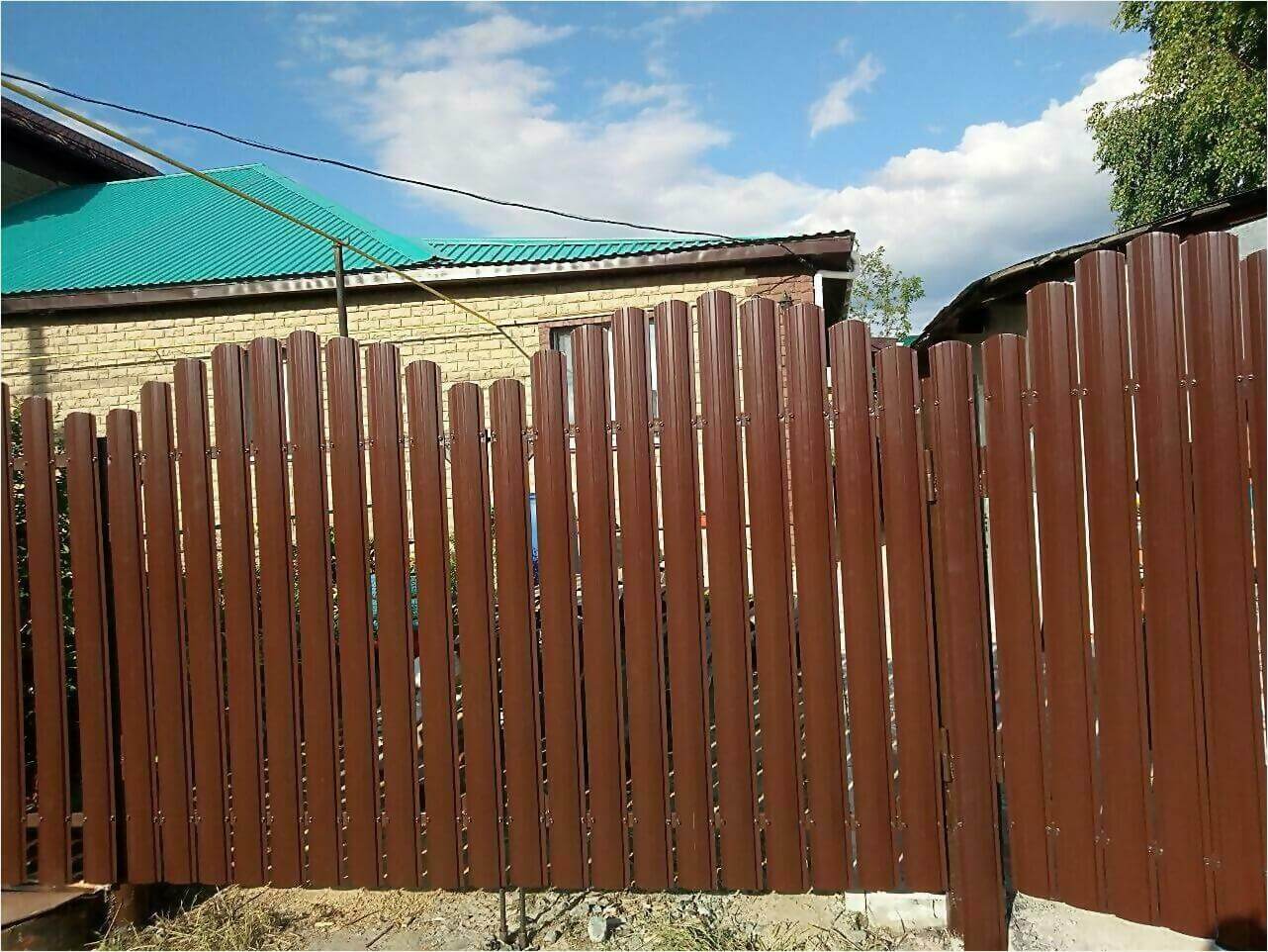 забор-ранчо из штакетника 70м фото3 в Самаре
